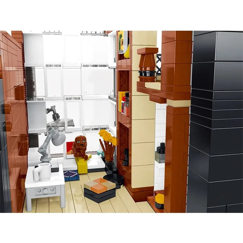 UG MOC Building Block Set: Street Expert Modern Korean Villa 10205