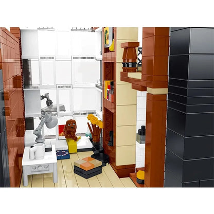 UG MOC Building Block Set: Street Expert Modern Korean Villa 10205