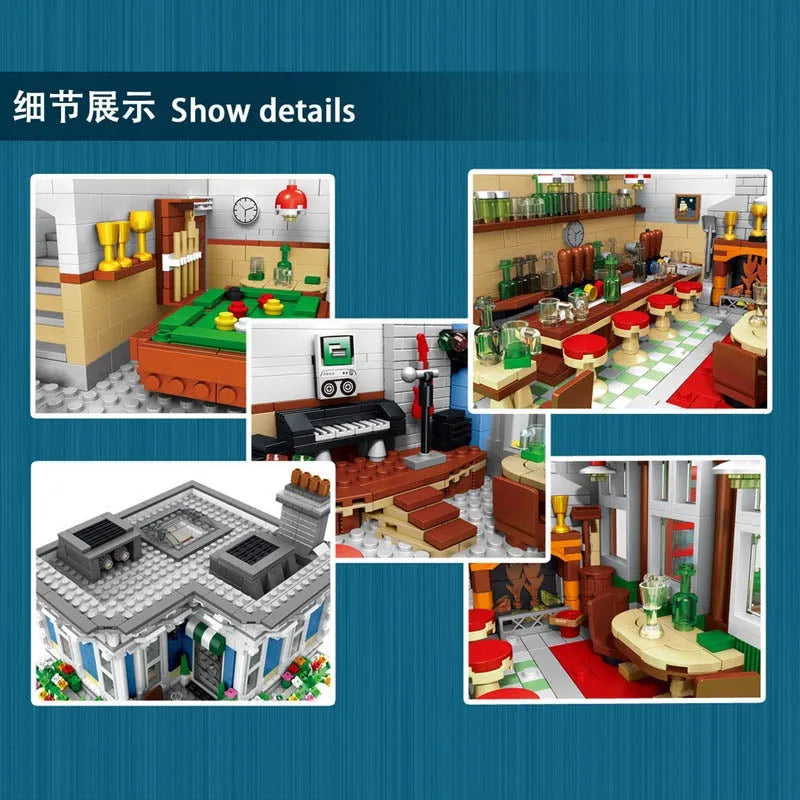UG MOC Building Block Set: Street Expert Queen Bricktoria 10197