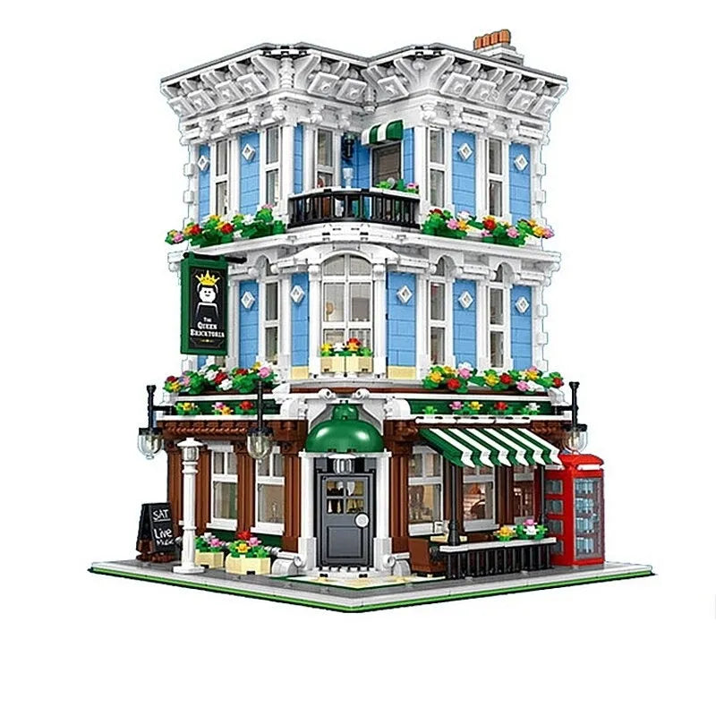 UG MOC Building Block Set: Street Expert Queen Bricktoria 10197