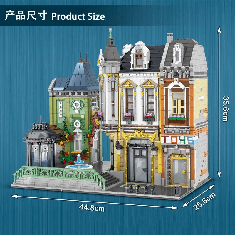 UG MOC Building Block Set: Street Expert Store Square 10190