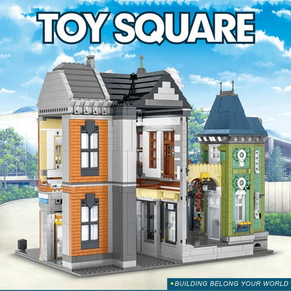 UG MOC Building Block Set: Street Expert Store Square 10190