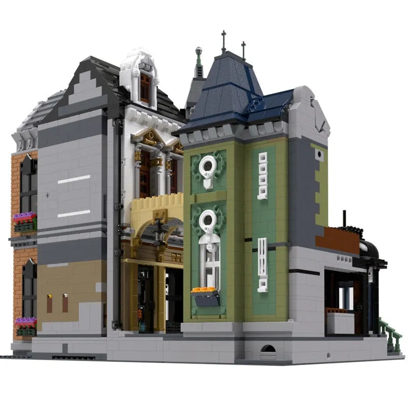 UG MOC Building Block Set: Street Expert Store Square 10190