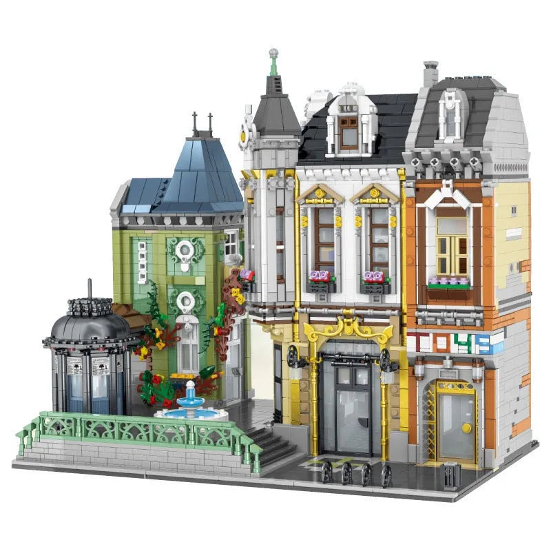 UG MOC Building Block Set: Street Expert Store Square 10190