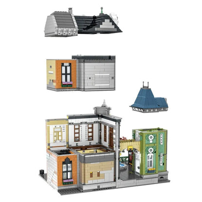 UG MOC Building Block Set: Street Expert Store Square 10190