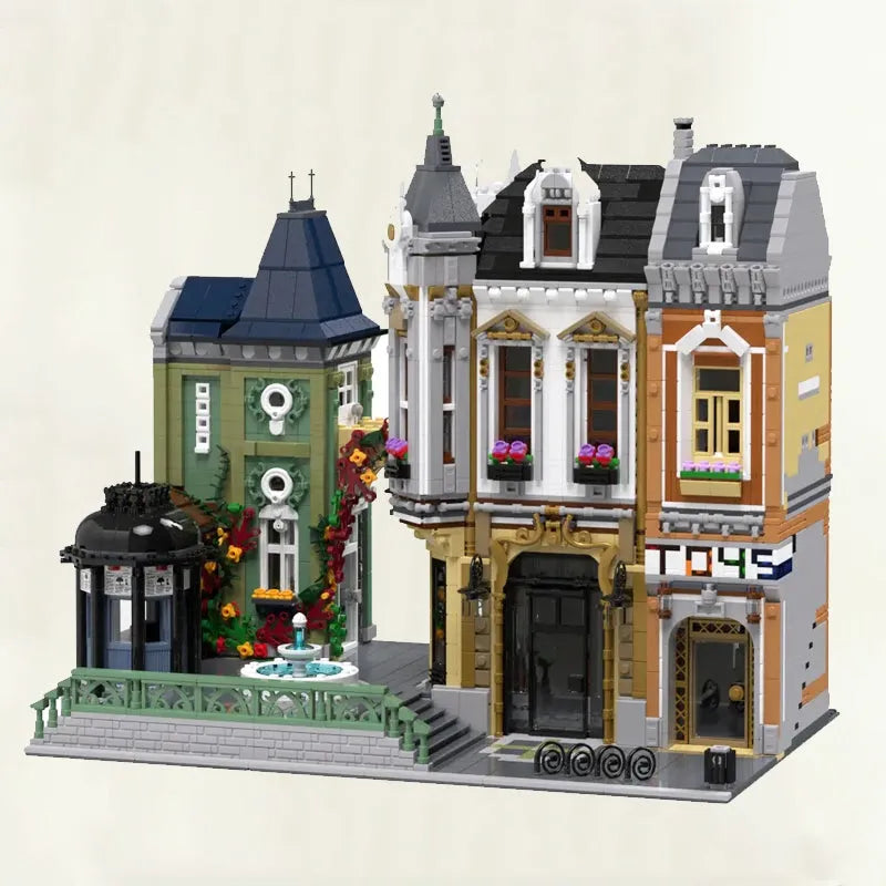 UG MOC Building Block Set: Street Expert Store Square 10190