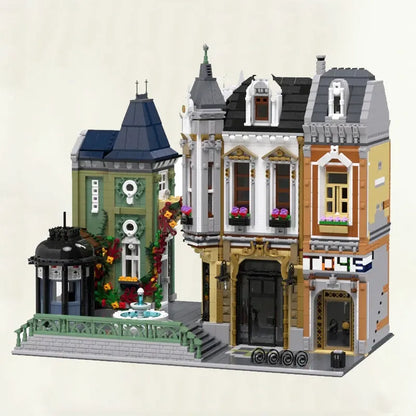 UG MOC Building Block Set: Street Expert Store Square 10190