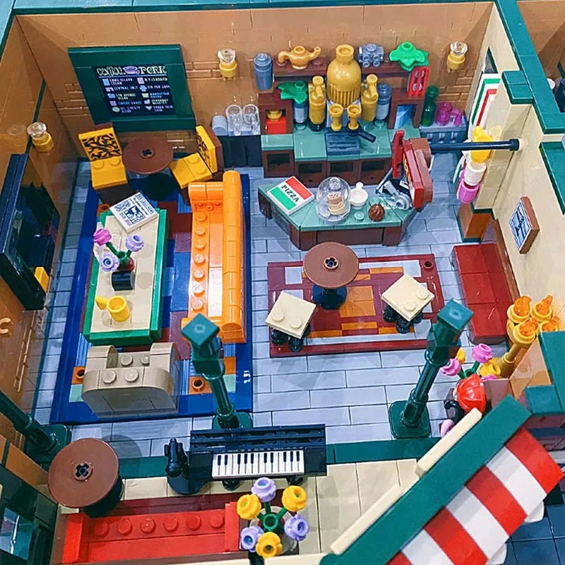 UG MOC Building Block Set: 10189 Central Perk Big Bang Theory, Model UG10189