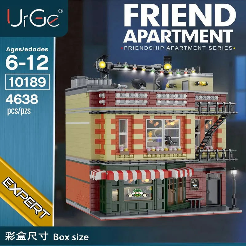 UG MOC Building Block Set: 10189 Central Perk Big Bang Theory, Model UG10189