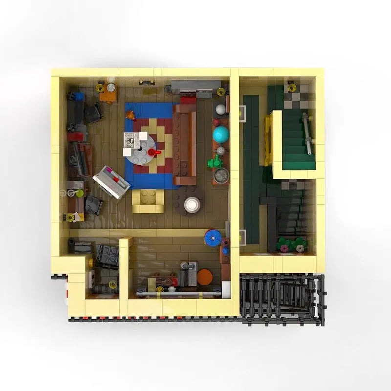 UG MOC Building Block Set: 10189 Central Perk Big Bang Theory, Model UG10189