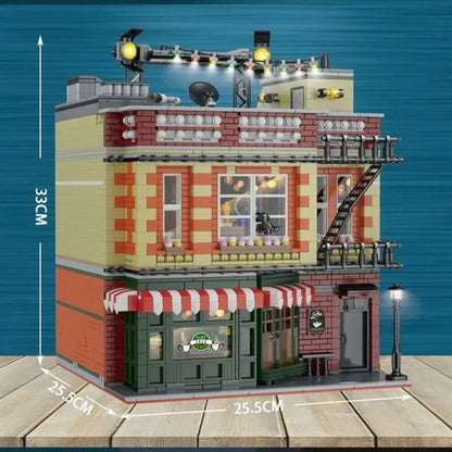 UG MOC Building Block Set: 10189 Central Perk Big Bang Theory, Model UG10189