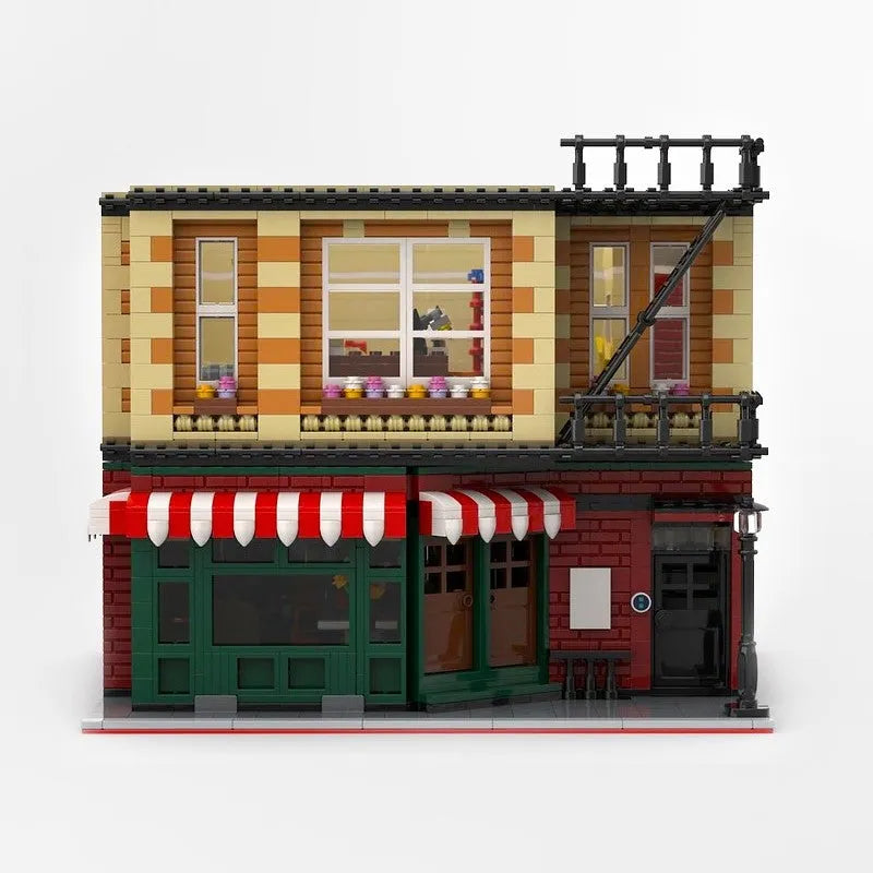 UG MOC Building Block Set: 10189 Central Perk Big Bang Theory, Model UG10189