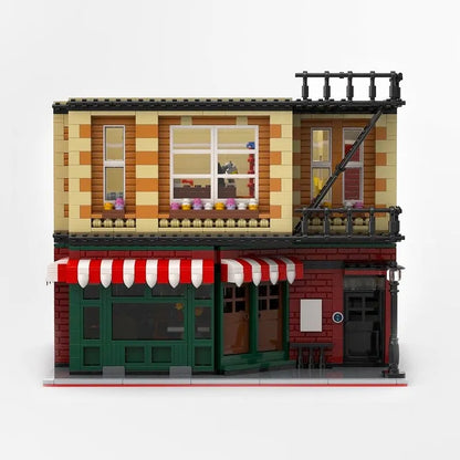 UG MOC Building Block Set: 10189 Central Perk Big Bang Theory, Model UG10189