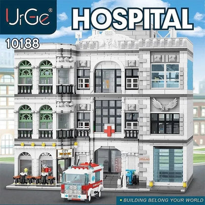 UG MOC Building Block Set: Street Expert City Hospital 10188