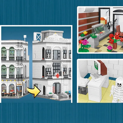 UG MOC Building Block Set: Street Expert City Hospital 10188