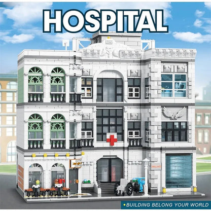 UG MOC Building Block Set: Street Expert City Hospital 10188
