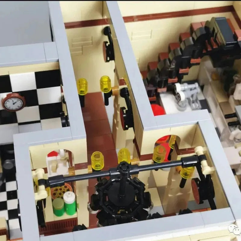 UG MOC Building Block Set: Street Expert City Pizza House 10202