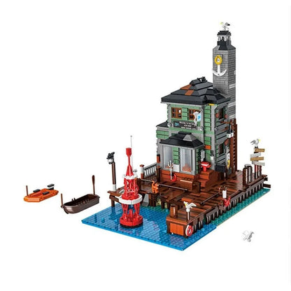 UG MOC Building Block Set: Street Expert The City Diving Shop 30104