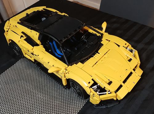 Trilumity Building Block Set: 1:8 Maserati Mc20 | Italian Supercar Masterpiece (3500+-Piece)