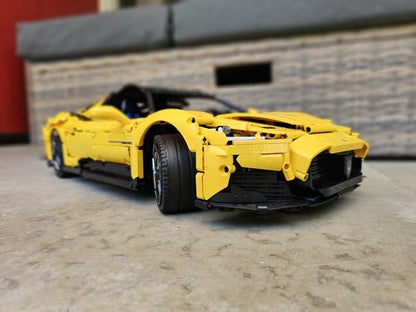 Trilumity Building Block Set: 1:8 Maserati Mc20 | Italian Supercar Masterpiece (3500+-Piece)