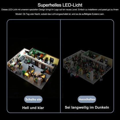 Vonado LED Light Kit for Ideas 21336 The Office Building (Lights Only), Model L21336