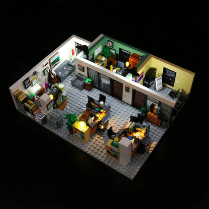 Vonado LED Light Kit for Ideas 21336 The Office Building (Lights Only), Model L21336