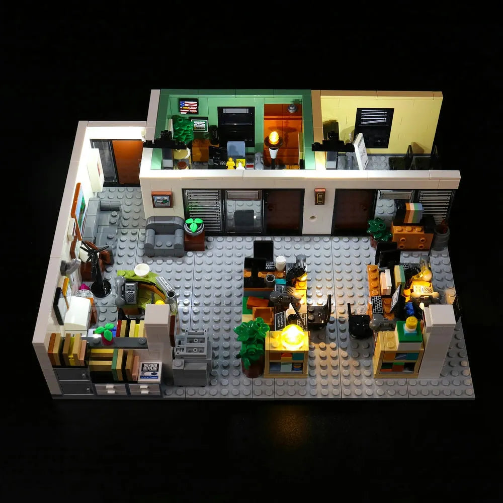 Vonado LED Light Kit for Ideas 21336 The Office Building (Lights Only), Model L21336