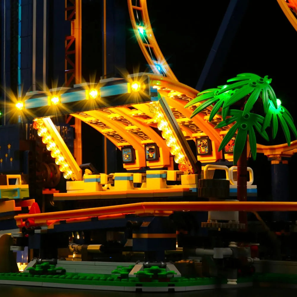 Vonado LED Light Kit for 10303 Loop Roller Coaster (Lights Only), Model L10303