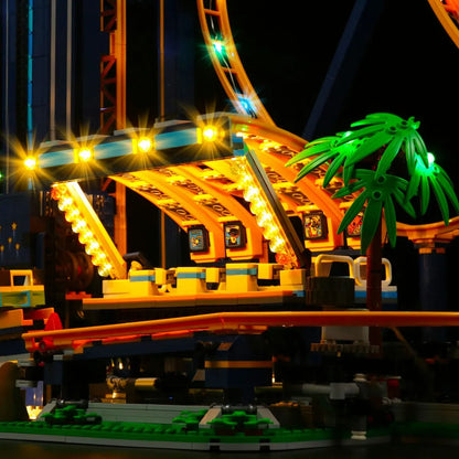 Vonado LED Light Kit for 10303 Loop Roller Coaster (Lights Only), Model L10303