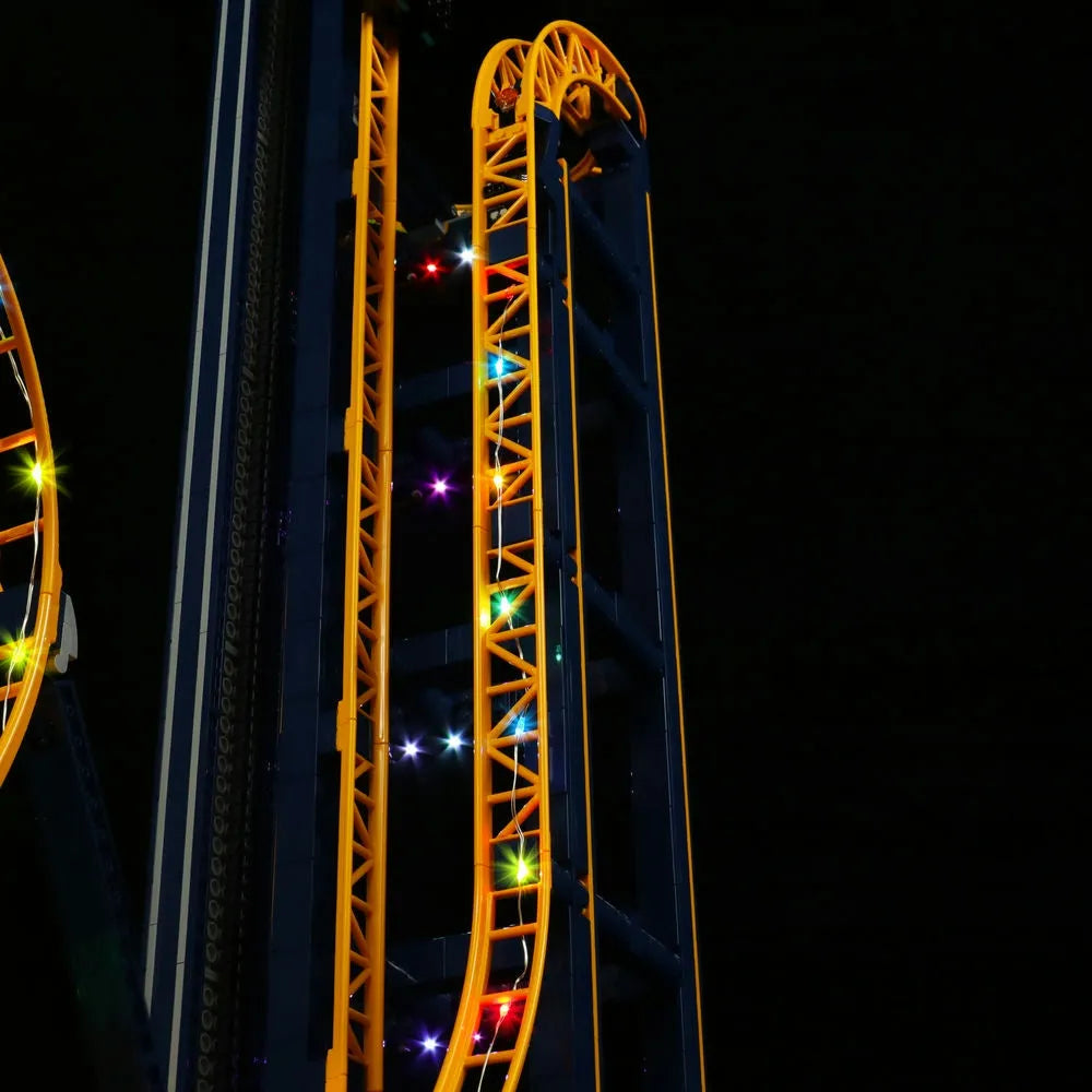 Vonado LED Light Kit for 10303 Loop Roller Coaster (Lights Only), Model L10303