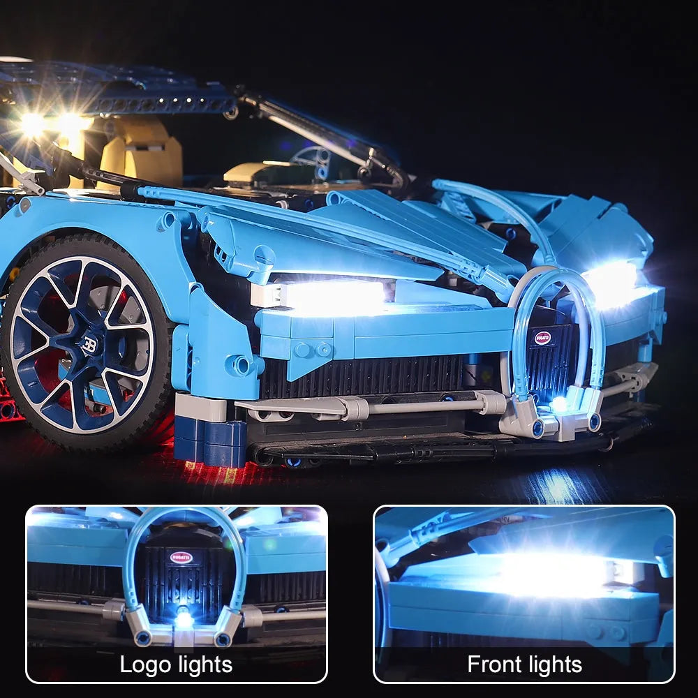 Vonado LED Light Kit for 42083 Bugatti Chiron (Lights Only), Model L42083