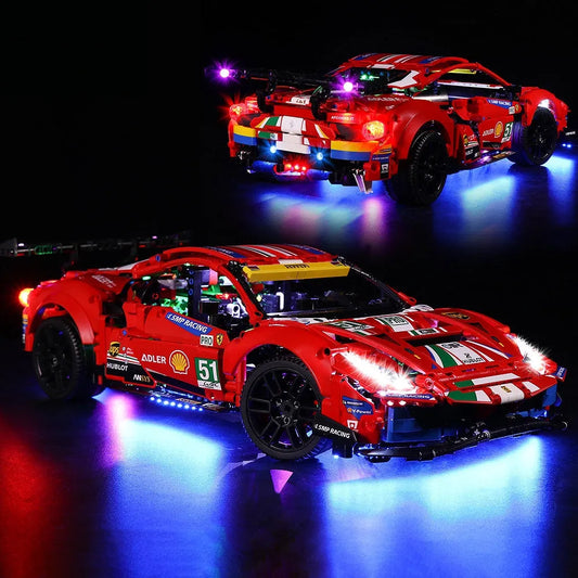 Vonado LED Light Kit for 42125 Ferrari 488 GTE (Lights Only), Model L42125