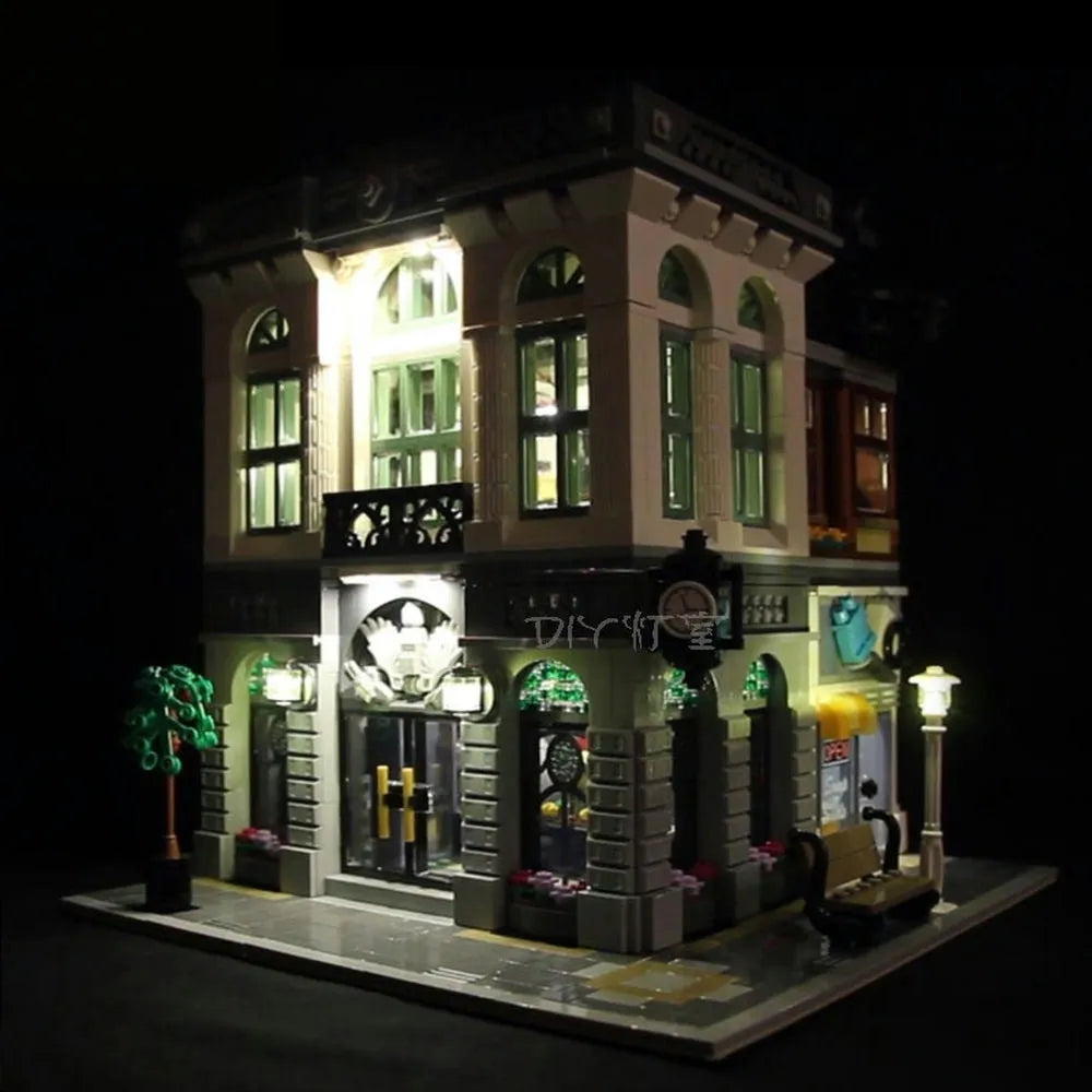 Vonado LED Light Kit for 10251 Brick Bank (Lights Only), Model L10251