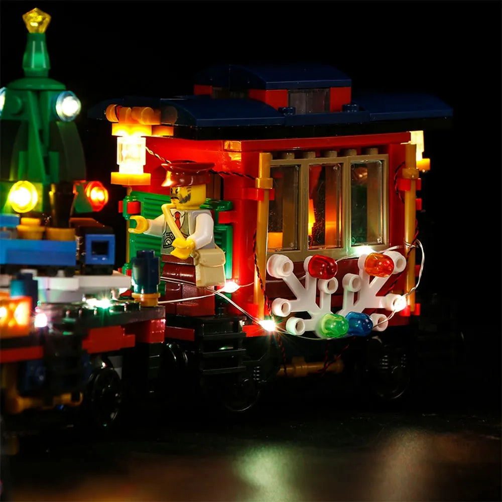 Vonado LED Light Kit for 10254 Winter Holiday Train (Lights Only), Model L10254