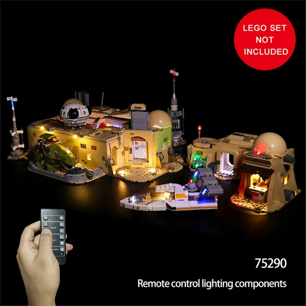 Vonado LED Light Kit for 75290 Mos Eisley Cantina (Lights Only), Model L75290