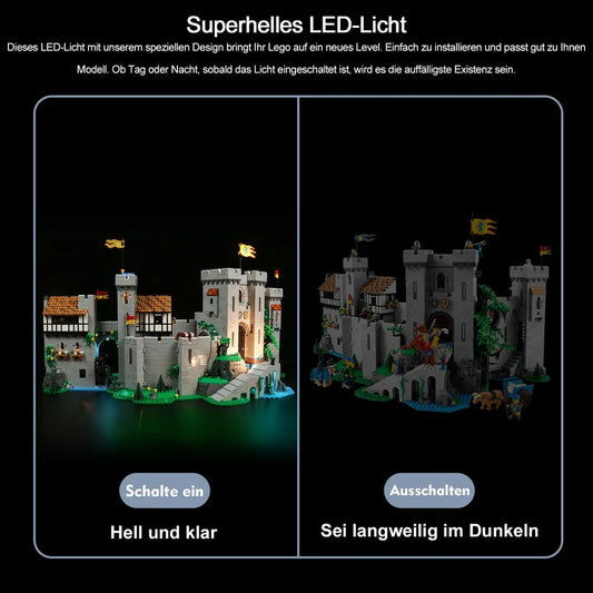 Vonado LED Light Kit for 10305 Lion Knight Castle (Lights Only), Model L10305