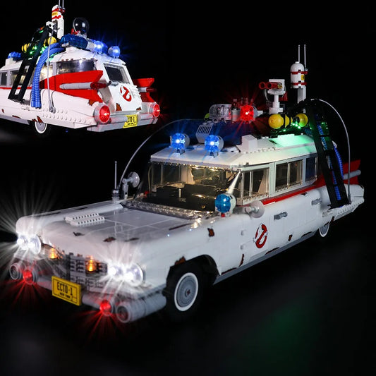 Vonado LED Light Kit for Creator 10274 Ghostbusters Ecto-1 Car (Lights Only), Model L10274