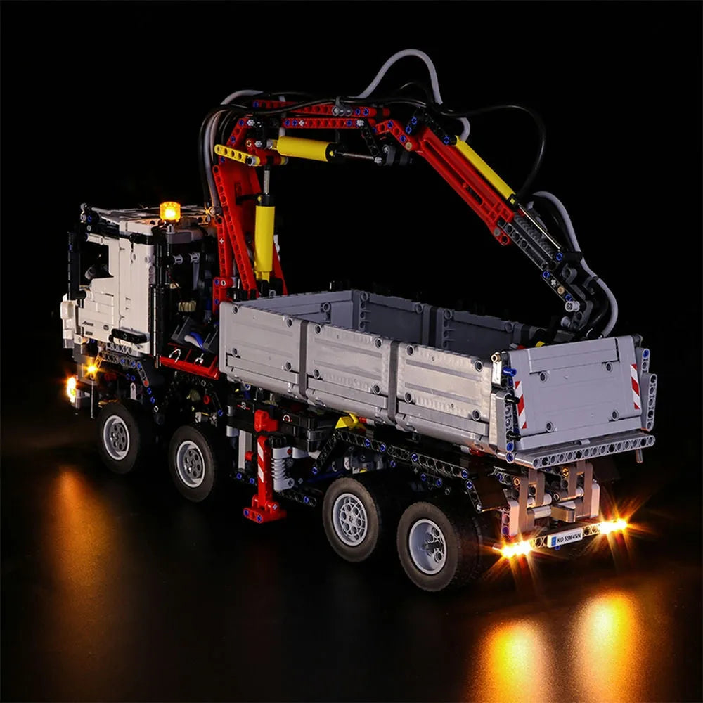 Vonado LED Light Kit for 42043 Mercedes-Benz Arocs 3245 Truck (Lights Only), Model L42043
