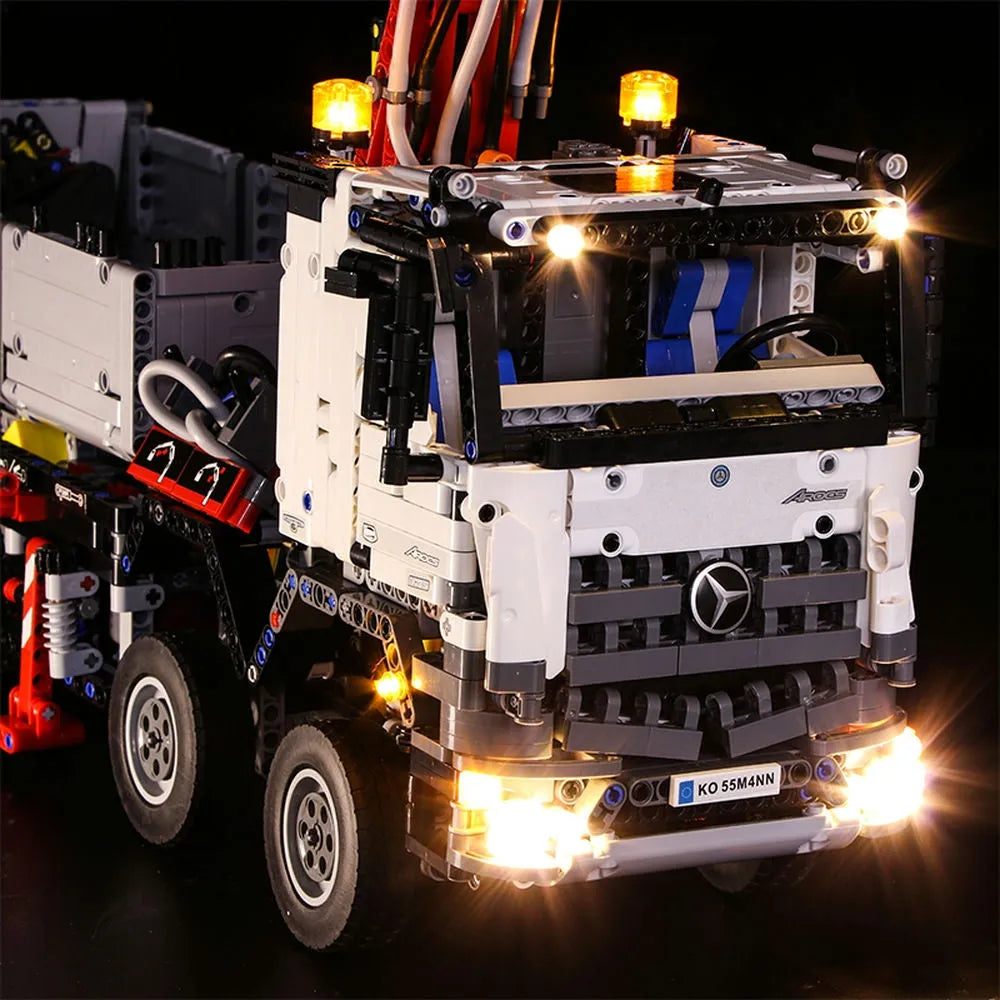 Vonado LED Light Kit for 42043 Mercedes-Benz Arocs 3245 Truck (Lights Only), Model L42043