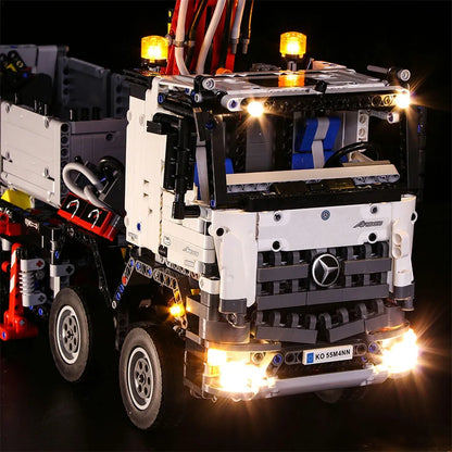 Vonado LED Light Kit for 42043 Mercedes-Benz Arocs 3245 Truck (Lights Only), Model L42043