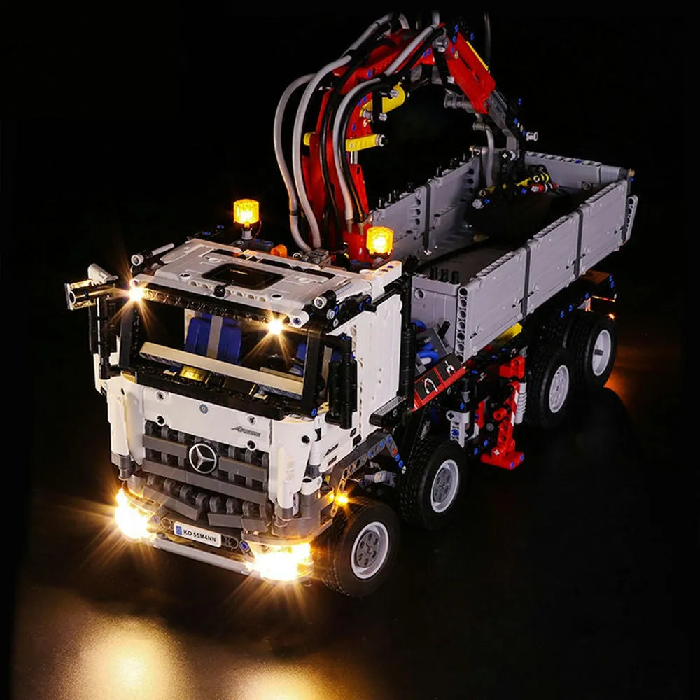Vonado LED Light Kit for 42043 Mercedes-Benz Arocs 3245 Truck (Lights Only), Model L42043