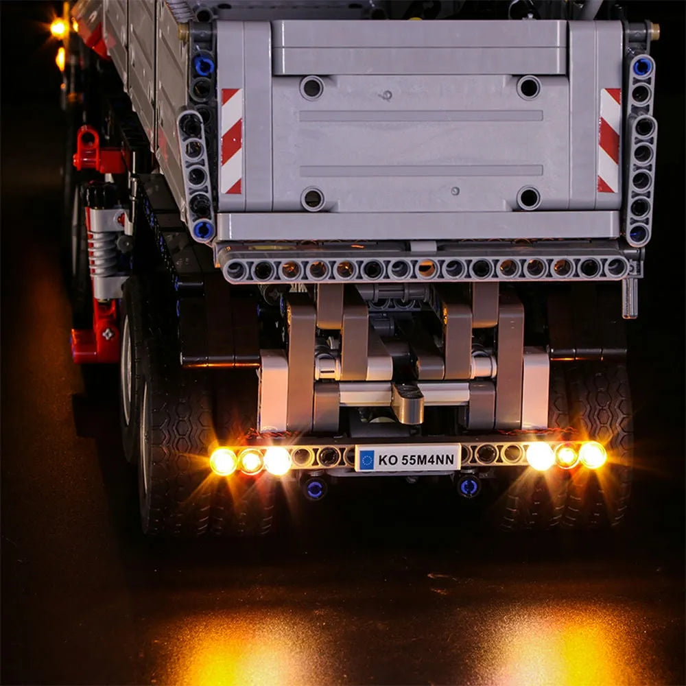 Vonado LED Light Kit for 42043 Mercedes-Benz Arocs 3245 Truck (Lights Only), Model L42043