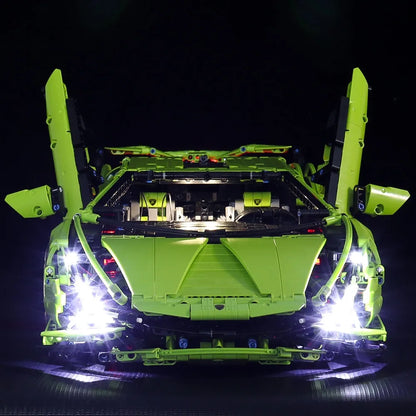 Vonado LED Light Kit for 42115 Lamborghini Sian FKP 37 (Lights Only), Model L42115