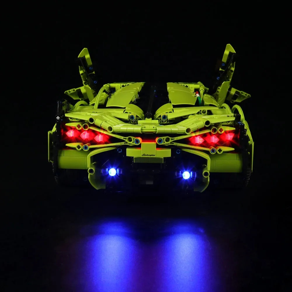 Vonado LED Light Kit for 42115 Lamborghini Sian FKP 37 (Lights Only), Model L42115