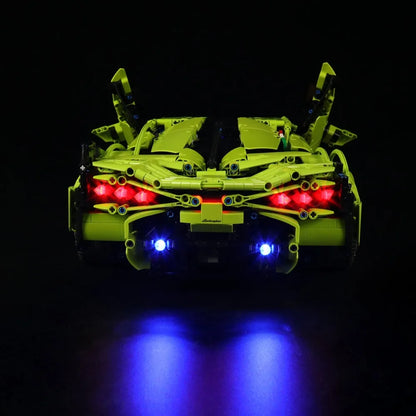 Vonado LED Light Kit for 42115 Lamborghini Sian FKP 37 (Lights Only), Model L42115
