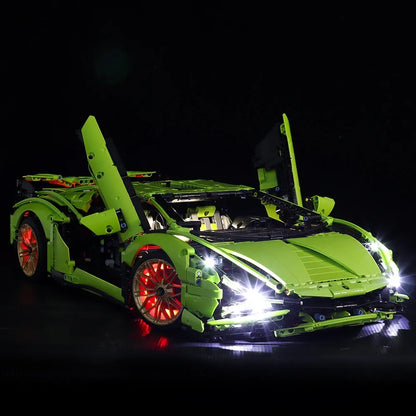 Vonado LED Light Kit for 42115 Lamborghini Sian FKP 37 (Lights Only), Model L42115