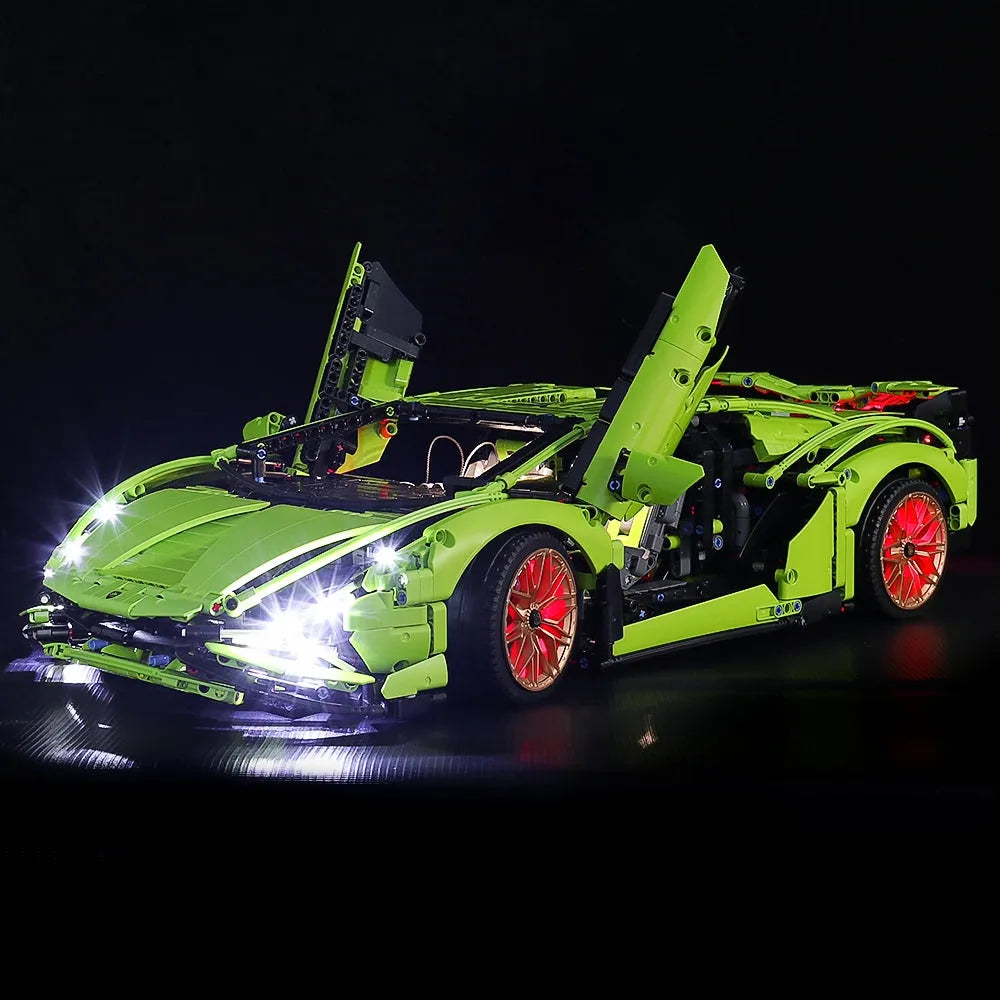 Vonado LED Light Kit for 42115 Lamborghini Sian FKP 37 (Lights Only), Model L42115