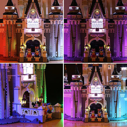 Vonado LED Light Kit for 71040 Cinderella Princess Castle (Lights Only), Model L71040