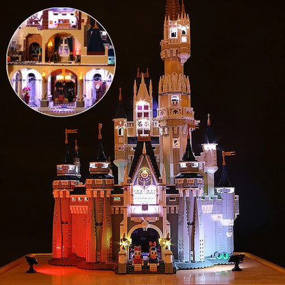Vonado LED Light Kit for 71040 Cinderella Princess Castle (Lights Only), Model L71040
