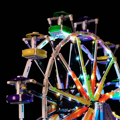 Vonado LED Light Kit for 10247 Creator Ferris Wheel (Lights Only), Model L10247